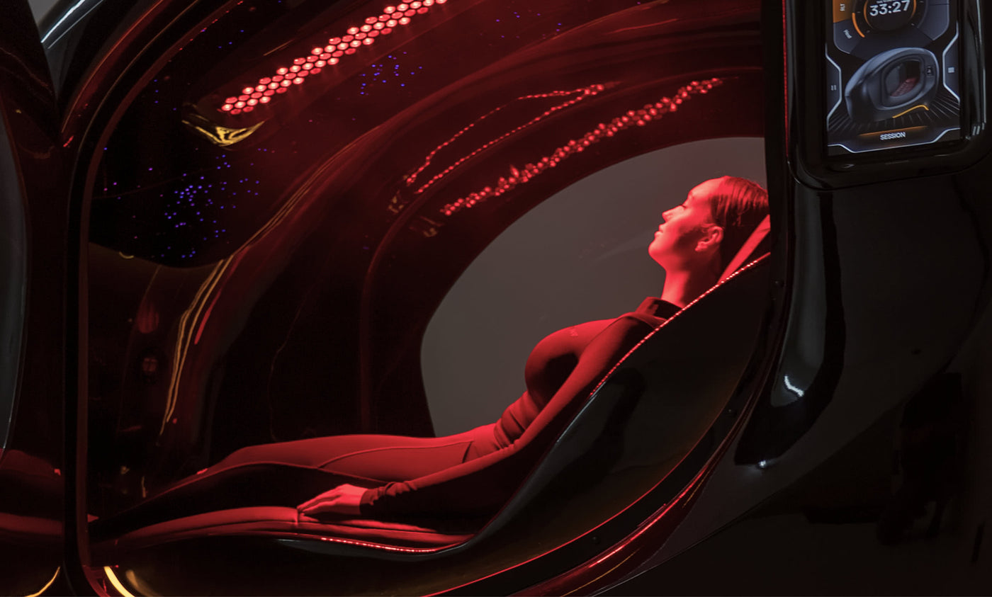 Dry and wet halotherapy — Halo ReNew — Longevity Pod