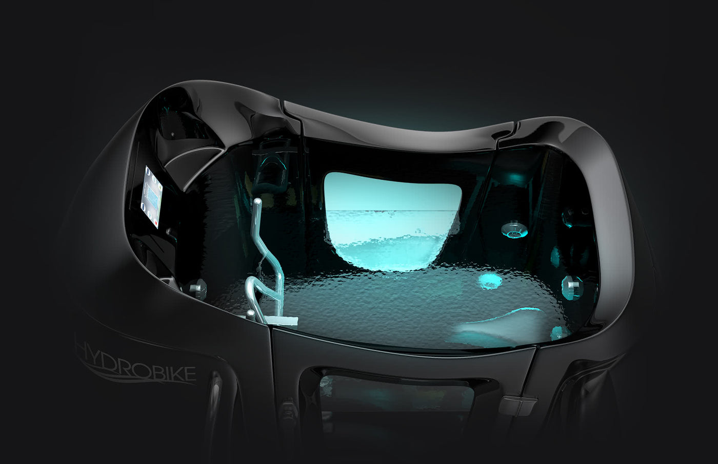 Colour therapy — Hydrobike II — Aqua Bike & Hydromassage
