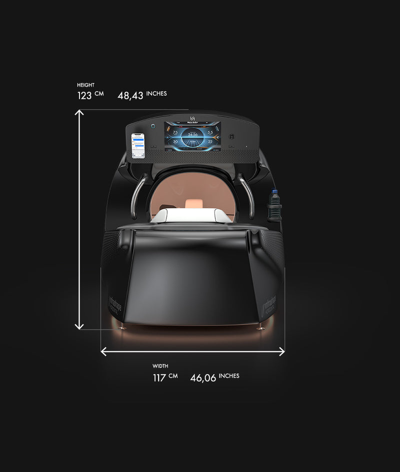 Infrashape Horizontal — Vacuum Recumbent Bike