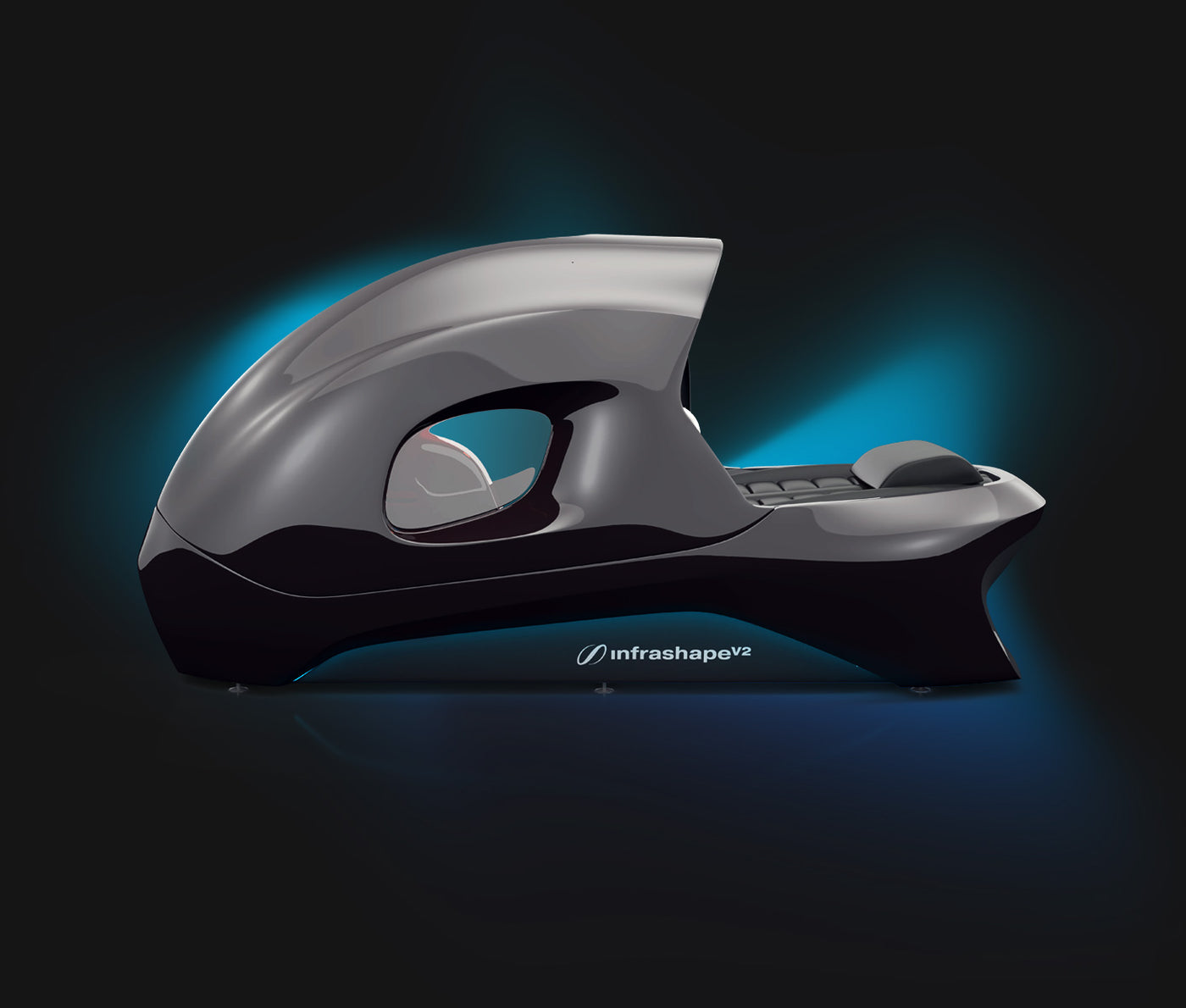Collagen and colour therapy — Infrashape Horizontal V2 — Vacuum Recumbent Bike