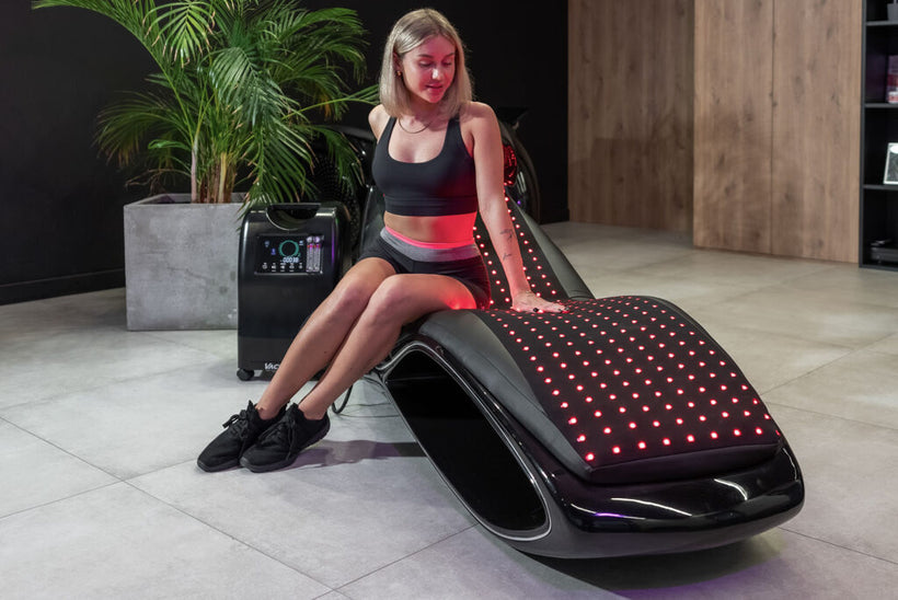 Red Couch Oxy — Red Light & Oxygen Therapy Bed