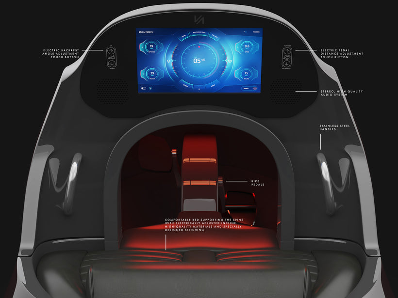 Infrashape Horizontal V2 — Vacuum Recumbent Bike