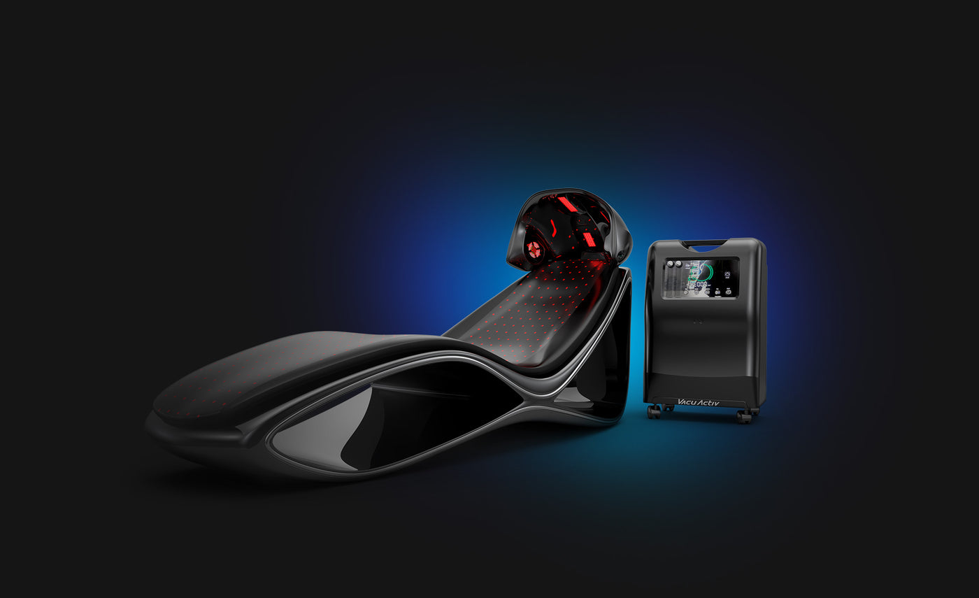 Heating function — Red Couch Oxy — Red Light & Oxygen Therapy Bed
