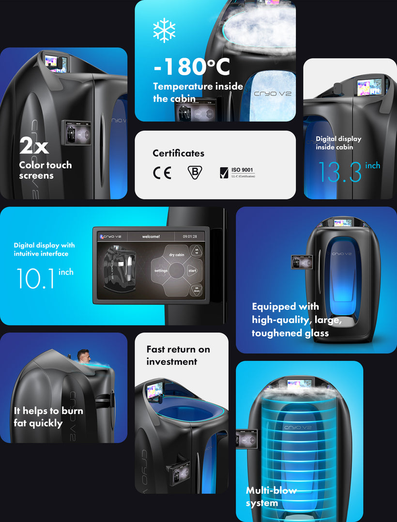 Activ Cryo V2 — Nitrogen Cryotherapy Chamber