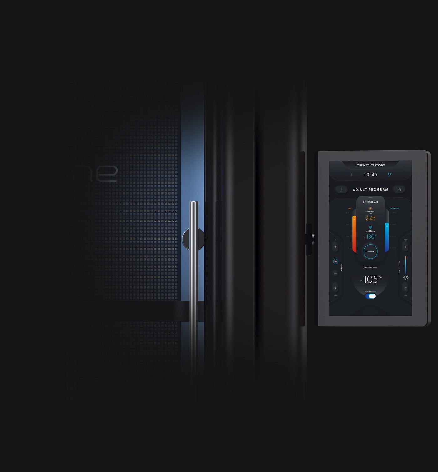 Fully electric — Cryo Q ONE — Electric Cryotherapy Chamber