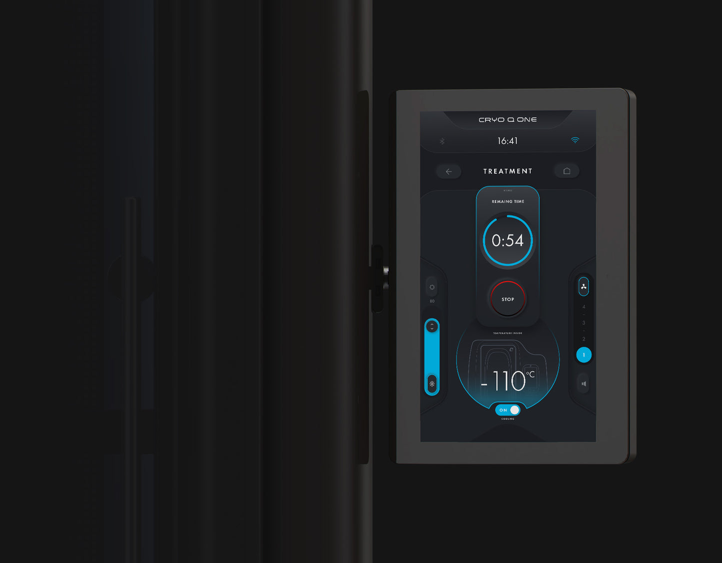 Cryo Q ONE — True &minus;110&deg;C Electric Cryotherapy Chamber