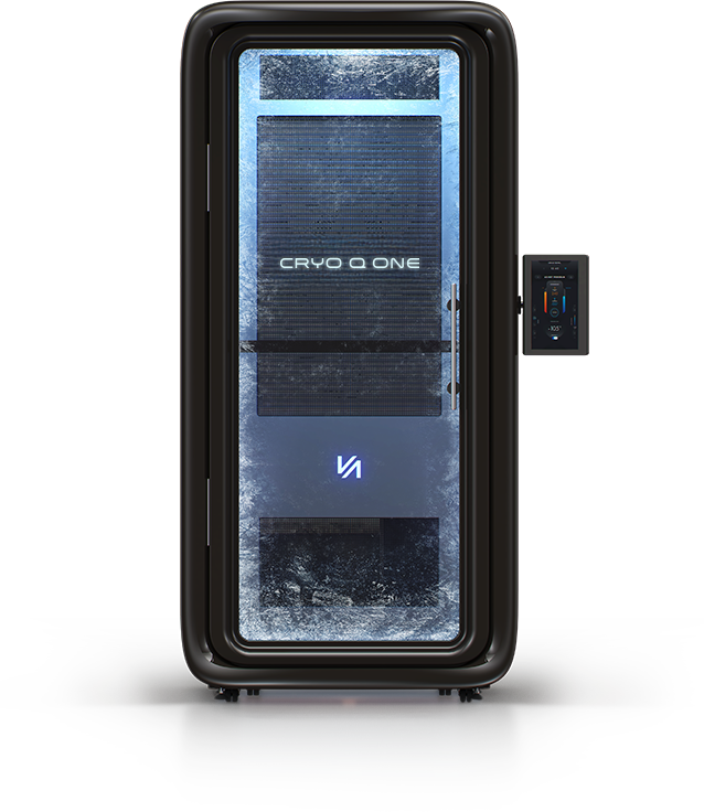 Two configurations — Cryo Q ONE — Electric Cryotherapy Chamber