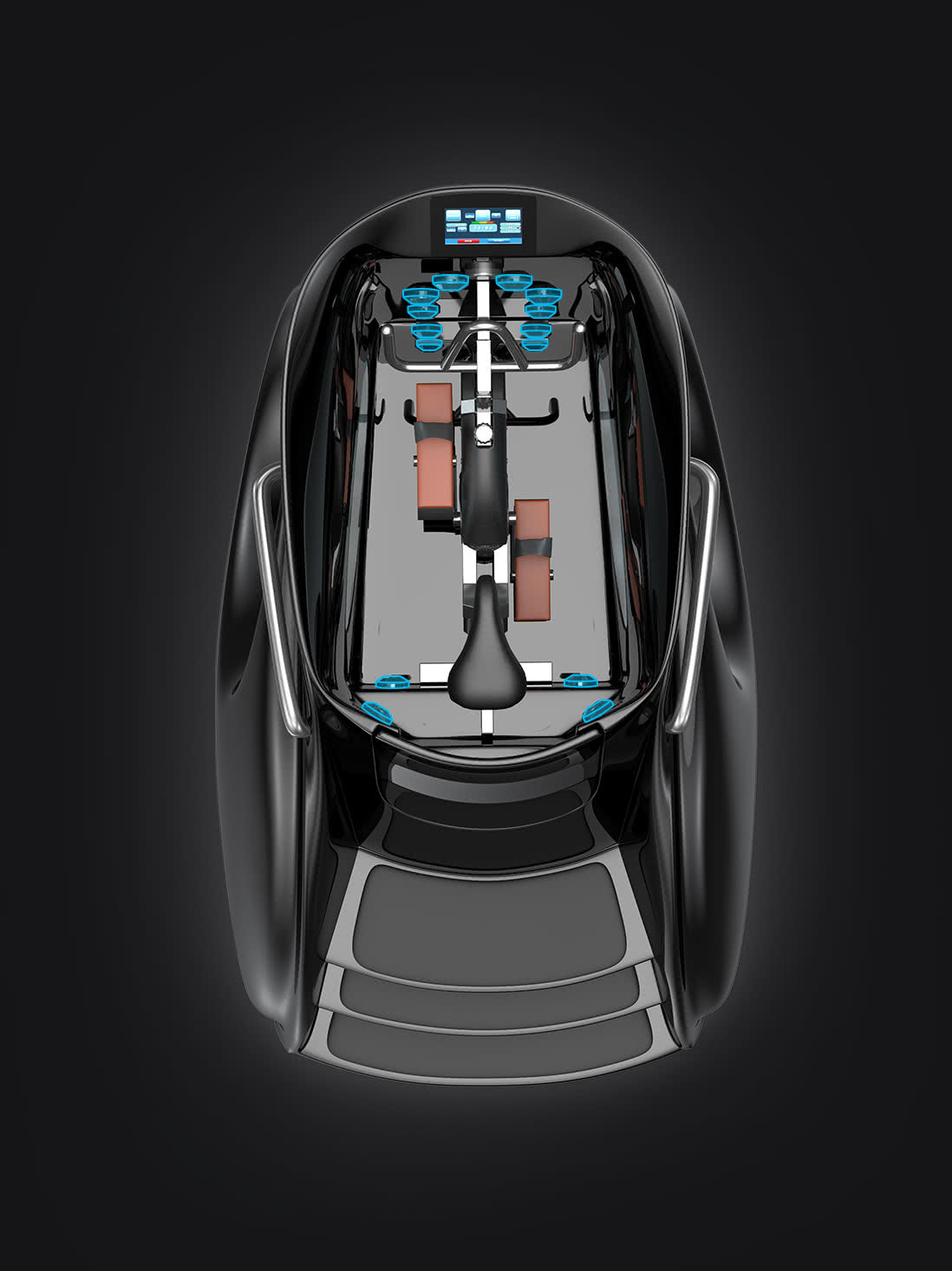 Bike in the bath — Hydroshape — Hydromassage Bed