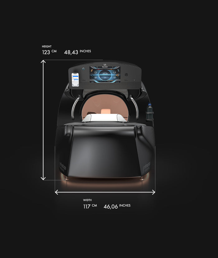 Infrashape Horizontal — Vacuum Recumbent Bike
