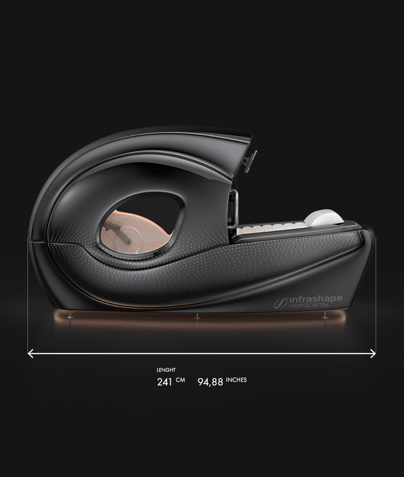 Infrashape Horizontal — Vacuum Recumbent Bike