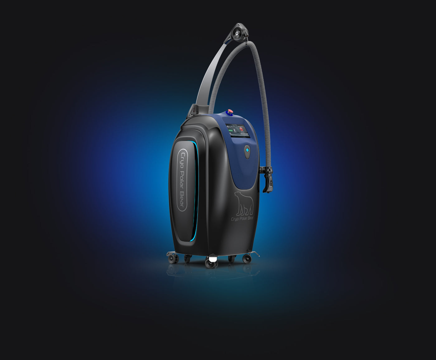 High-capacity tank — Cryo Local Polar Bear — Nitrogen Local Cryotherapy