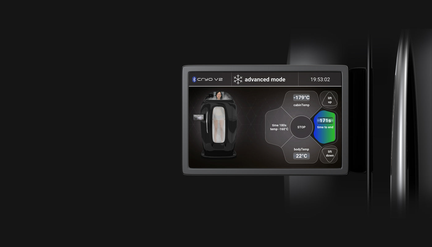 Programmes & modes — Activ Cryo V2 — Nitrogen Cryotherapy Chamber