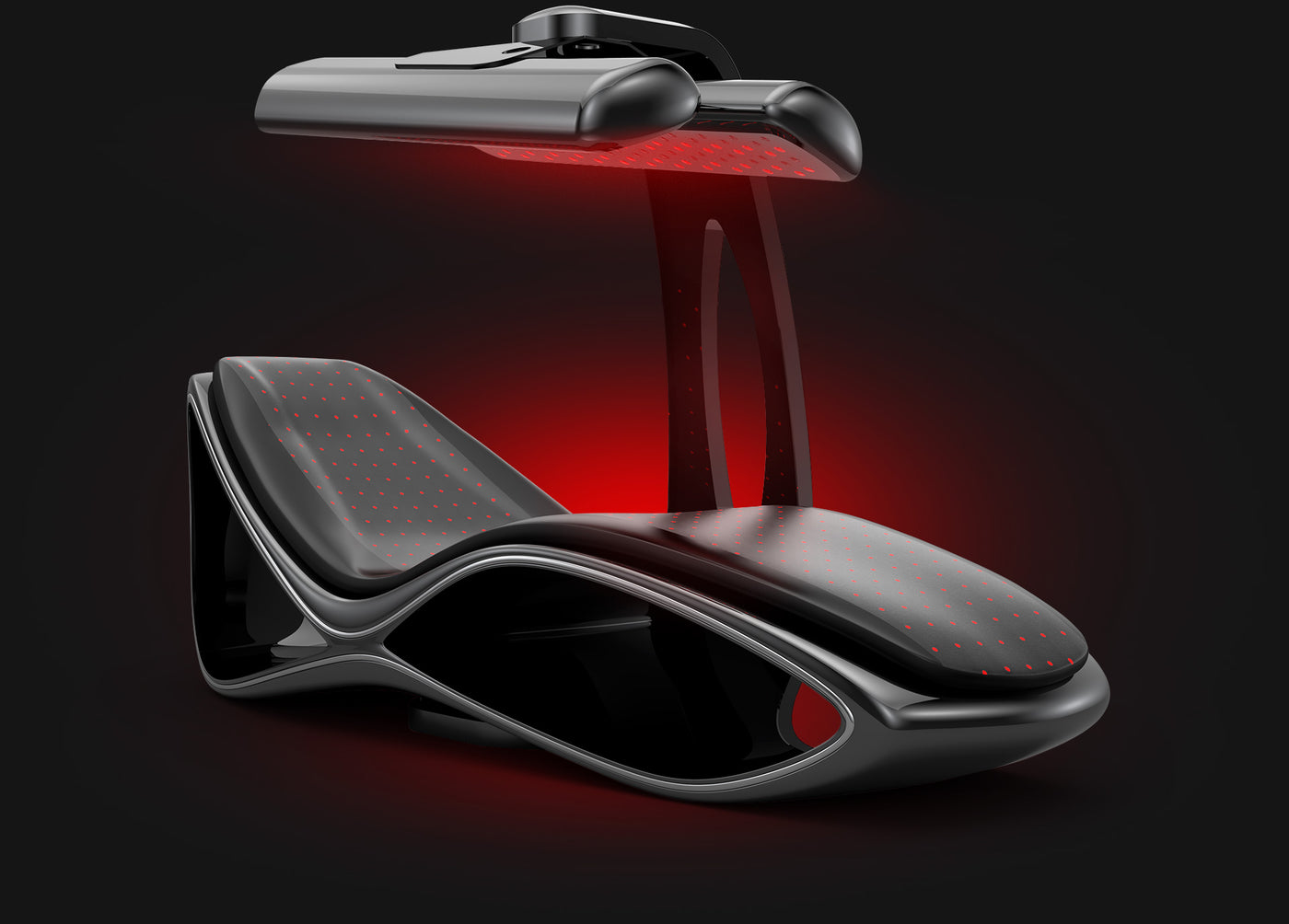 Red light mattress — Red Couch 360 — Red Light Therapy Couch