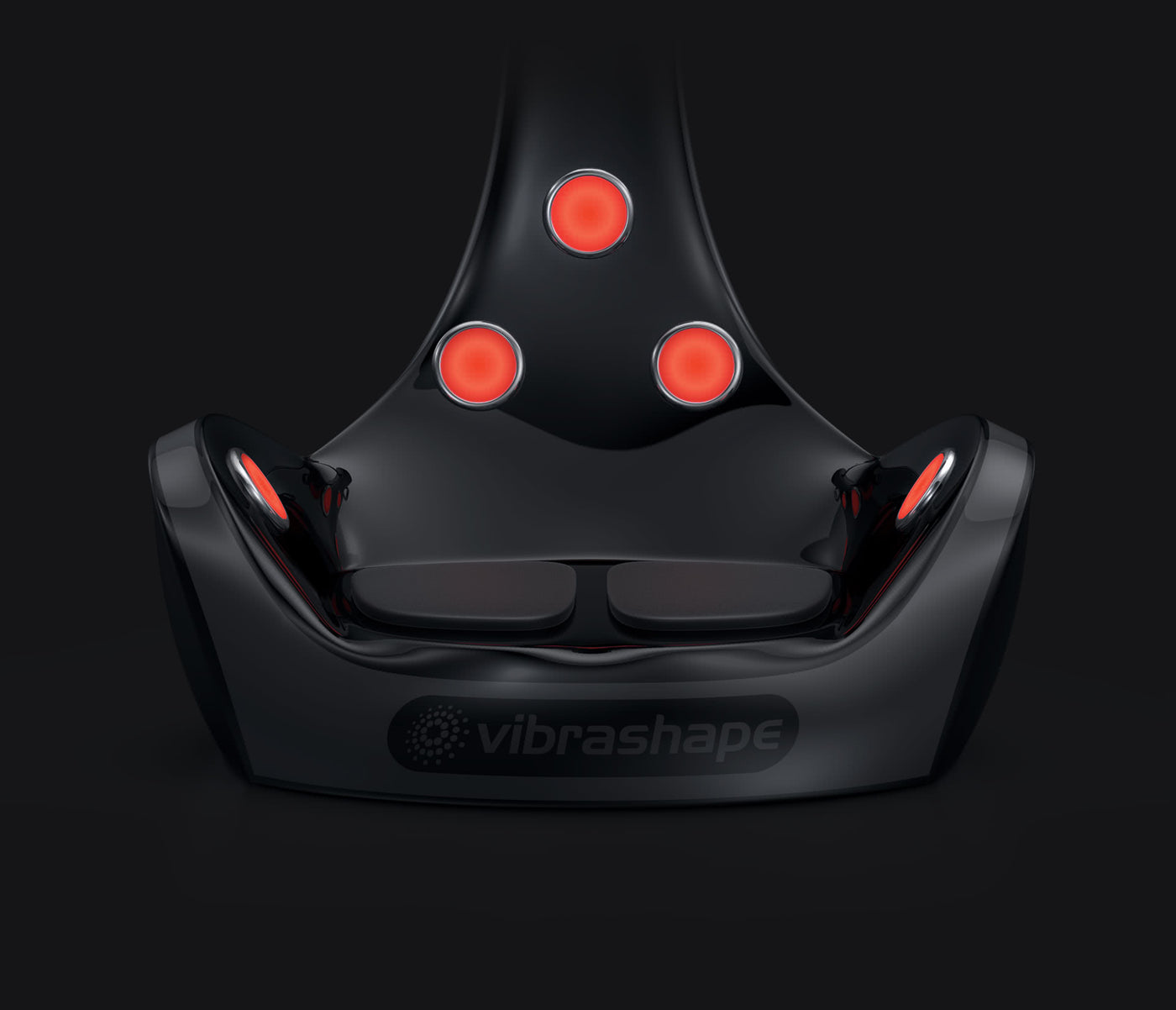 Six infrared heaters — Vibrashape — Infrared Vibration Plate